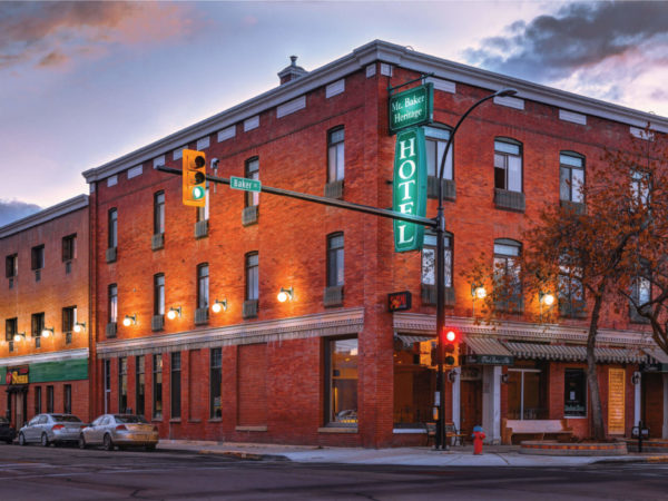 Street view of The Baker Hotel